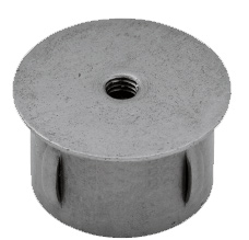 Lock Ø 33,7 x 1,8-2,2 mm stål