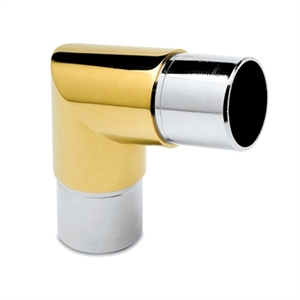 Vinkel 80°, Ø38,1 mm, Mässing