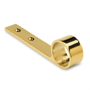 Fotstöd bordfäste, Ø38,1 mm, Mässing