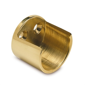 Öppen fläns, Ø25,4 mm, Mässing