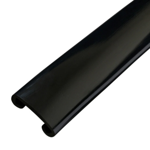 Plastbeklädnad per meter 30x8 svart
