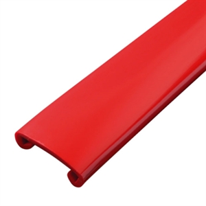 Plastbeklädnad röd