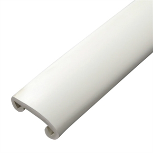 Plastbeklädnad vit för 40x8 handledare