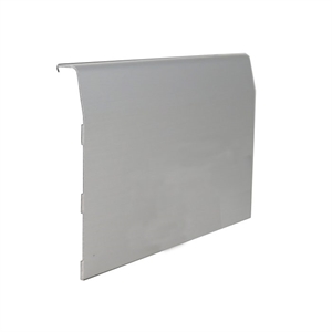 Sidobeklädnad i aluminium 3 meter