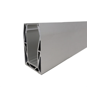 Bottenmonterad profil i aluminium