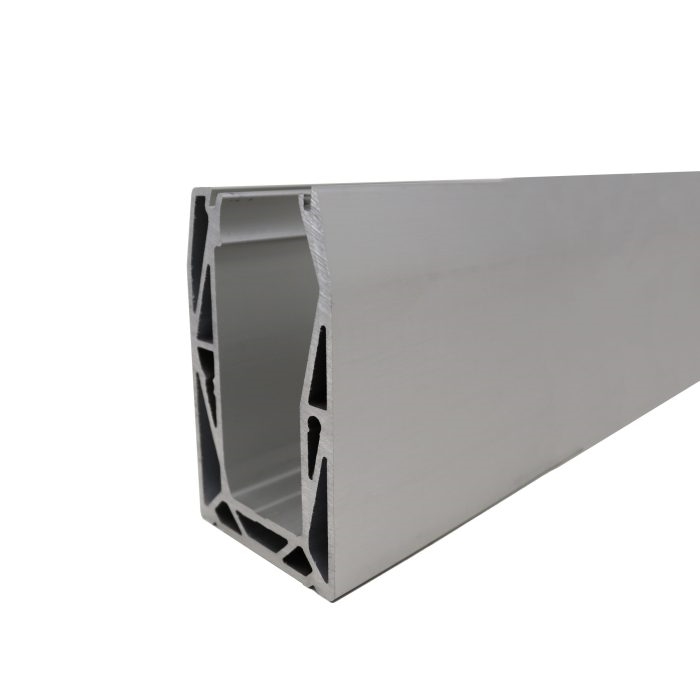 Bottenmonterad profil i aluminium