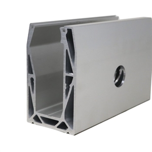 Sidemonteret profil i aluminium