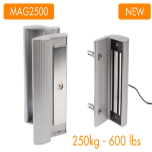 Locinox MAG2500 elektromagnetiskt lås med handtag.